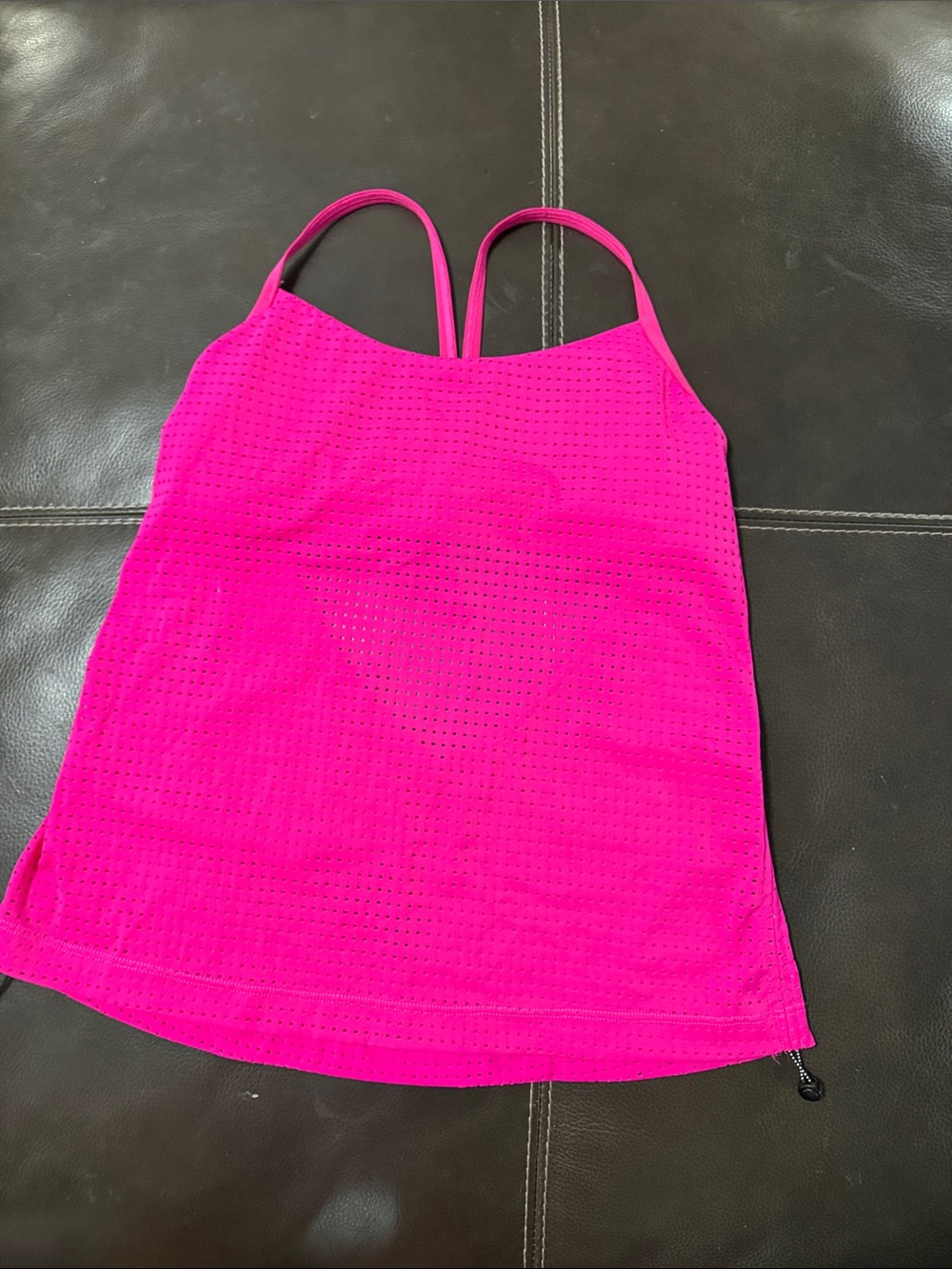 Women’s Hot Pink Performance Swim  Tankini Top
